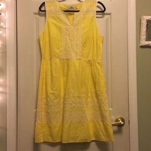 Vineyard Vines Yellow Sundress